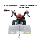 Motocultivador 15HP Arranque Elétrico Donker’s c/Fresa 80CM - Motocultivador 15HP Arranque Elétrico Donker’s c/Fresa 80CM